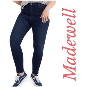 Madewell 10 Inch High Rise Skinny Jeans
